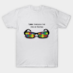 Look through the eyes of Autism T-Shirt